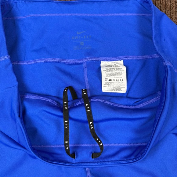 Nike Air Epic Leggings Womens Plus Size 2X Blue Air 7/8 Cropped Graphic Tights - Picture 8 of 8